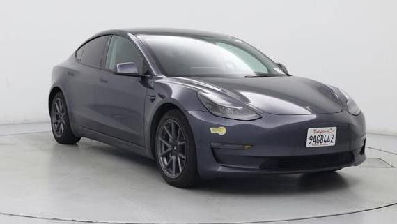 TESLA MODEL 3 2022 5YJ3E1EB6NF183640 image